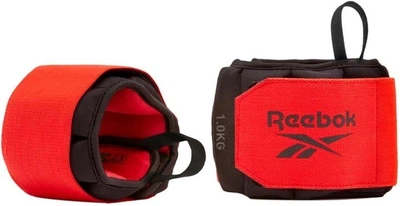 Утяжелители запястья Reebok Flexlock Wrist Weights черный, красный Уни 0.5 кг RAWT-11260