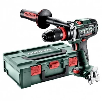 Аккумуляторная дрель-шуруповерт Metabo BS&nbsp;18&nbsp;LTX-3&nbsp;BL&nbsp;Q&nbsp;I&nbsp;Metal, без акб, Futuro Top QuickPlus, в кейсе (603180840)