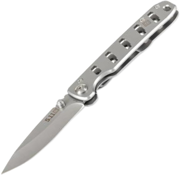 Нож 5.11 Tactical Base 3DP Knife 51156-988 Серебристый (2000980538850)
