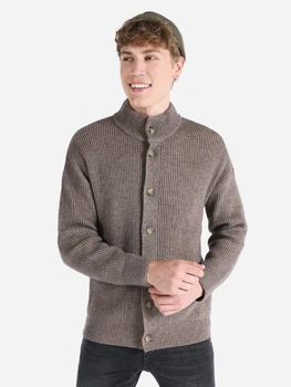 Кофта чоловіча Colin's CL1065587BRM XL Brown Melange (8683197805171)