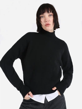 Свитер вязаный женский Colin's CL1065641BLK L Черный (8683197782304)