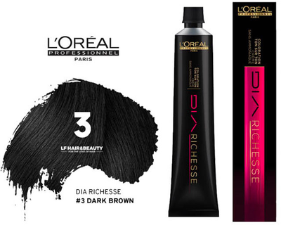 Farba do włosów L’Oreal Professionnel Paris Dia Richesse 3 50 ml (3474630397699)