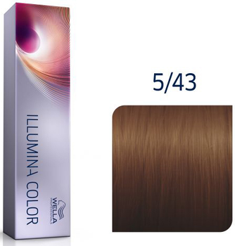 Farba do włosów Wella Professionals Illumina Color 5/43 60 ml (8005610538686)