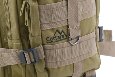 Рюкзак тактичний польовий зносостійкий для силових структур CATTARA 30L ARMY 13865 Коричневий (SK-N13865S)