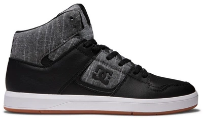 Мужские кеды высокие DC Cure High-Top Man Black Heahter Grey 44.5/11/29 см