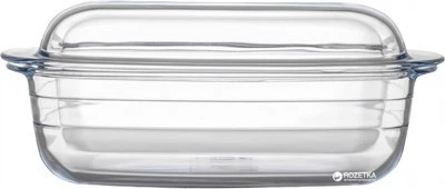 Гусятница Pyrex Cuisine 4,3л+2,2л жаропрочое стекло (466AС00)