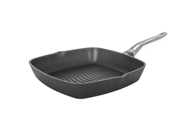 Сковорода-гриль Ringel IQ Be Chef 28х28 см h5,5 см алюміній з мармуровим покриттям (8126-28-RG)