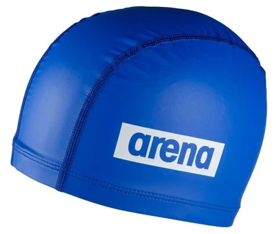 Шапка для плавания Arena синяя унисекс водонепроницаемая шапочка для бассейна комфортная