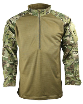 Фліс тактичний KOMBAT UK UBACS Tactical Fleece мультікам Розмір: S