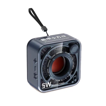 Колонка блютуз портативная Pulse DW12 мини динамик на акумуляторе Navy Blue