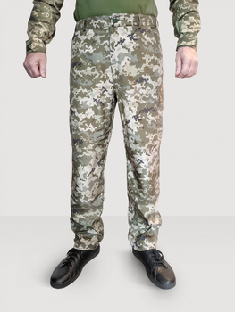 Штани тактичні, військові ЗСУ на флісі піксель зимові Розмір XL (52)