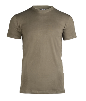 Футболка тактична бавовна Mil-Tec XL чоловіча літня футболка Оливковий (11011001-905-XL)