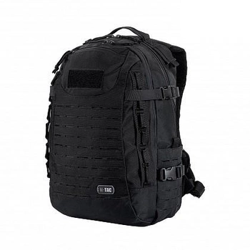 Тактичний рюкзак M-Tac Intruder Pack Black з відсіком для гідратора, ноутбука та планшета