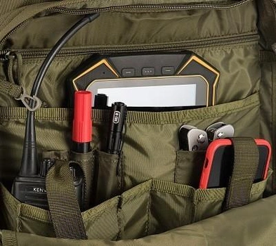 Тактичний рюкзак 34 л M-Tac Pathfinder Pack Olive (відділення для гідратора, 14 відділень)