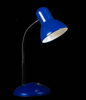 Офисная настольная лампа для школьника 966 (Blue) (синяя) от 220В