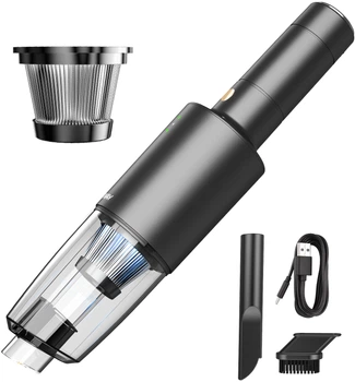 Автомобильный пылесос аккумуляторный Yantu V31 7500 Pa Black