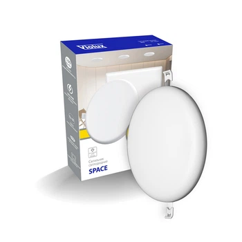 Світильник LED Violux даунлайт SPACE 9W 4200K круг IP20 (100110)
