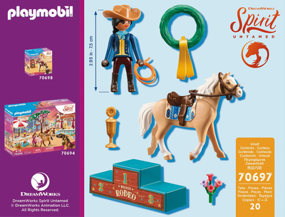 Набір Playmobil Spirit Rodeo Pru (4008789706973)