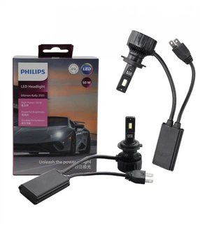 Автомобильные светодиодные лампы с цоколем H7 PHILIPS H7 LED 11972U3551X2 50W 12-24V (02767)