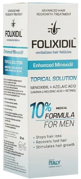 Лосьйон проти випадіння волосся Folixidil Minoxidil medical 10% 50 мл (8032706442824)