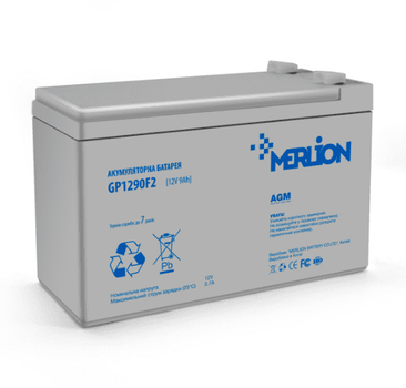 Аккумуляторная батарея MERLION AGM GP-1295F2 12V 9,5Ah