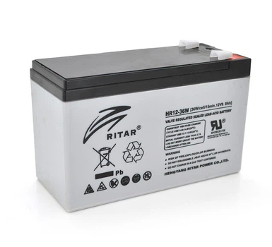 Аккумуляторная батарея AGM RITAR HR-1236W 12V 9Ah