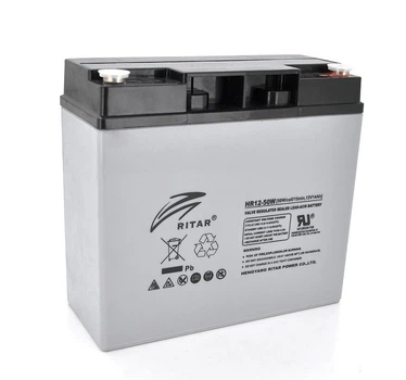 Аккумуляторная батарея AGM RITAR HR-1250WG 12V 14Ah