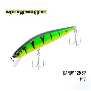 Воблер Megabite Dandy 125 SP (125 мм, 28,2 гр, 1,2 m) (17) FS0003492 Megabite