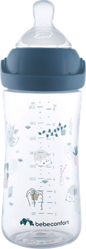 Бутылочка для кормления Bebe Confort Emotion Physio Urban Garden 270 мл Синяя (3102209130)