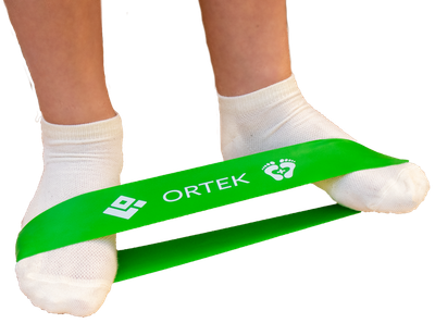 Фитнес резинка Ortek для тренировки стоп 25 см