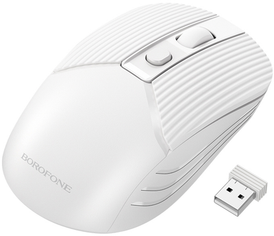Миша Borofone BG5 Business Wireless White (BG5W)