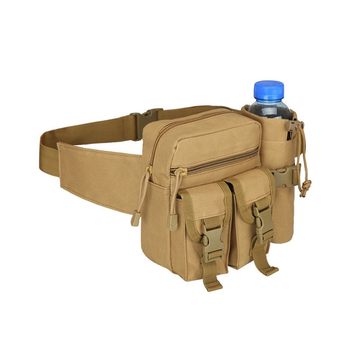 Поясная тактическая сумка А33 военная бананка койот