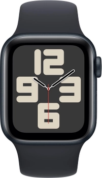 Смарт-годинник Apple Watch SE (2023) GPS 40mm Midnight Aluminium Case with Midnight Sport Band - M/L (MR9Y3)