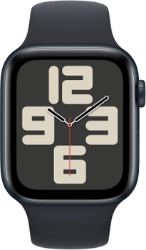 Smartwatch Apple Watch SE (2023) GPS 44mm Midnight Aluminium Case with Midnight Sport Band - M/L (MRE93)