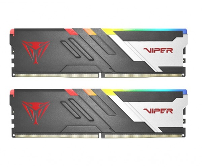 Модуль пам`яті DDR5 2x16GB/6400 Patriot Viper Venom RGB (PVVR532G640C32K)