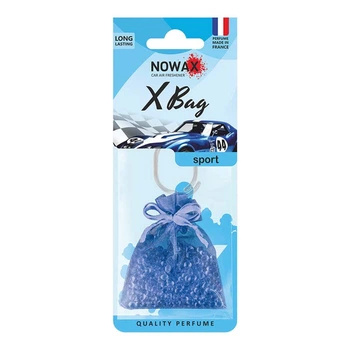 Ароматизатор повітря Nowax X Bag Sport сухий для автомобіля та офісу освіжувач повітря полімерні кульки (1LO-TH_11C)