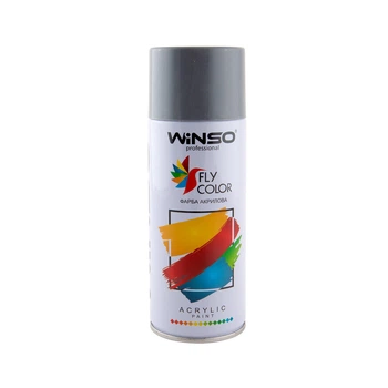 Фарба акрилова Winso Spray Темно-сіра 450 мл (880360/544360)