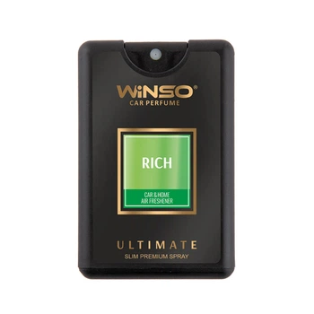 Освежитель воздуха WINSO ULTIMATE Slim Spray 18мл Rich ароматизированный спрей для авто парфюмированный освежитель (1LO-TH_11C)