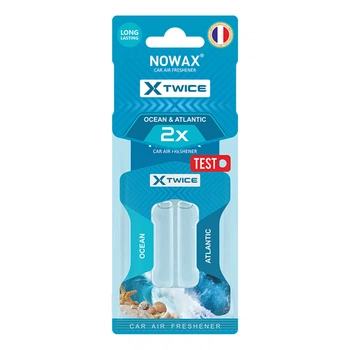 Ароматизатор Nowax X Twice с двойной капсулой морской свежести для автомобиля освежитель воздуха (LI-D_22-O)