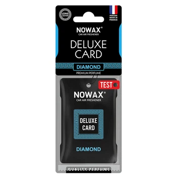 Ароматизатор Nowax Delux Card Diamond 6g сухой для автомобиля и дома освежитель воздуха с ароматами (1LO-TH_11C)