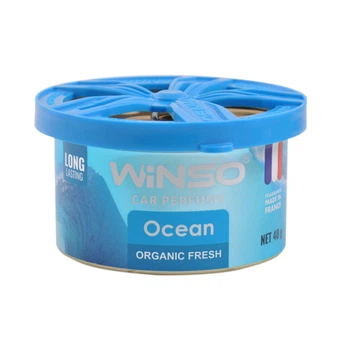 Ароматизатор воздуха Winso Organic Fresh Ocean гелевый 40г освежитель для авто дома офиса ароматизатор воздуха (DO-LI_33S)