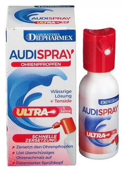 Spray rozpuszczający woskowinę uszną Laboratoires Diepharmex Audispray Ultra 20 ml (7640107850462)