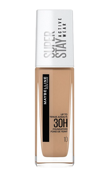 Тональний крем Maybelline Super Stay Active Wear 30H 10 Ivory 30 мл (3600531632380)