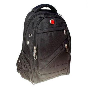 Мужской рюкзак городской Черный mini (FG22)