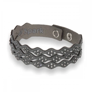 Браслет Spark з Алькантара зі Swarovski Wavy Karo BNKAF3HSN