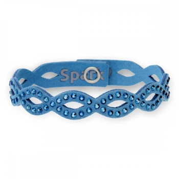 Браслет Spark з Алькантара зі Swarovski Endless Solo BNEND1LBMBG