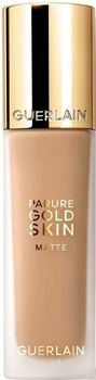 Тональний крем Guerlain Parure Gold Skin у Флаконі Матуючий Освітлюючий Зволожуючий SPF15 - No.2W Warm 35 мл (3346470436282)