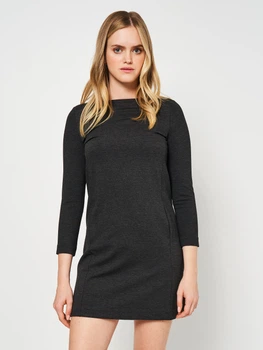 Сукня коротка осіння жіноча H&M 0786336 XXS Сіра (7000000000321)