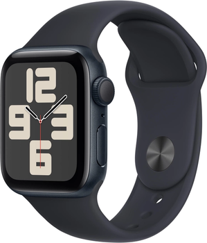 Smartwatch Apple Watch SE (2023) GPS + Cellular 44mm Midnight Aluminium Case with Midnight Sport Band - M/L (MRH83)