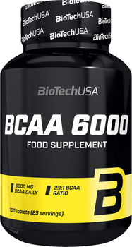 Аминокислоты Biotech BCAA 6000